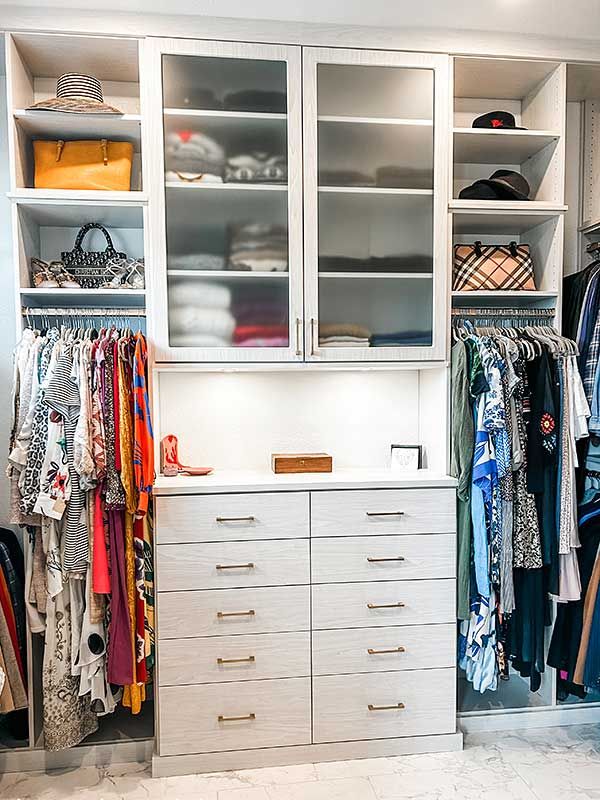 Home Organizing - Master Closet